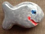 A ceramic fish box from 'Little Tales'.
