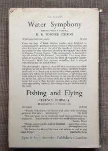 Fishing and Flying, "written with charm and fluency and salted with knowledge gained at first hand...facinating".