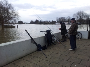 The Likely Lads, fishing for bream.