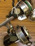 A pair of Hardy Altex reels